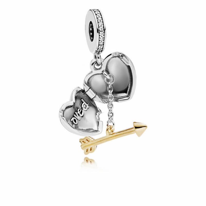 Pandora Limited Edition Arrow Of Love Charm - Sterling Silver/Cubic Zirconia - Canada | RB9843PD